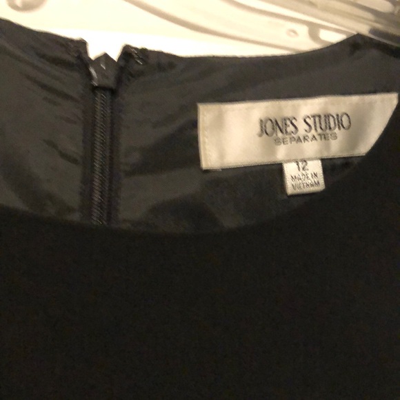 Black Sleeveless Sheath Midi Dress - Picture 3 of 4